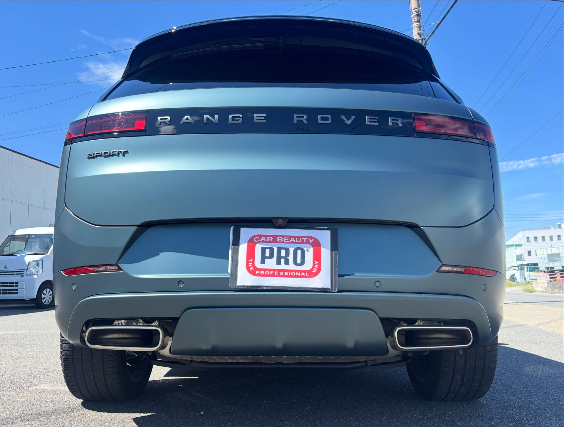 今回はレンジローバースポーツにマットのPPF