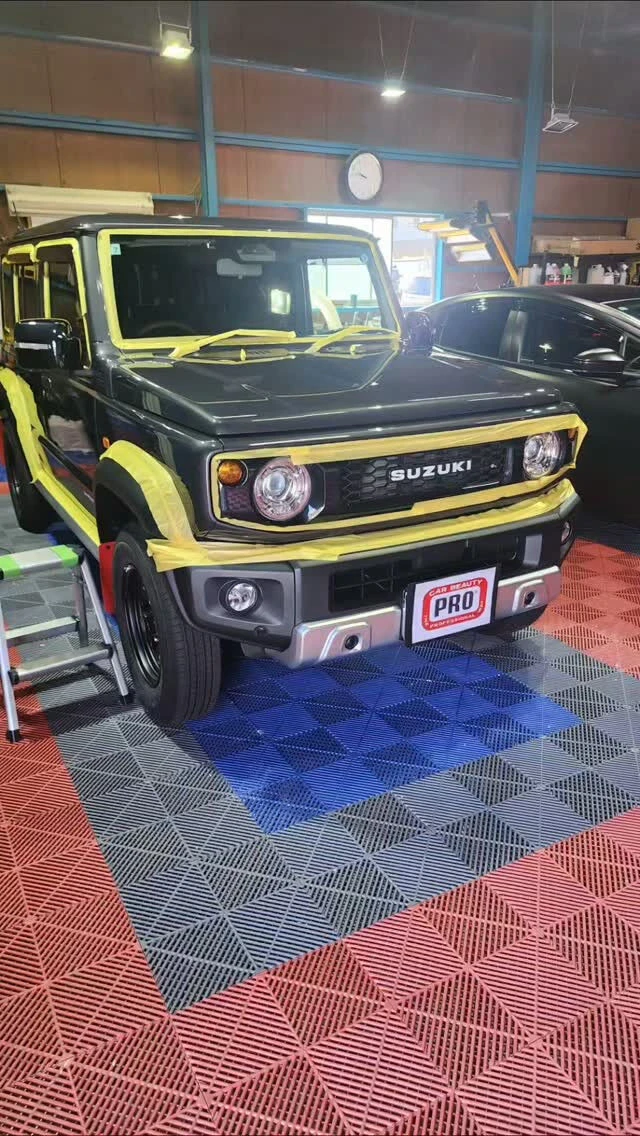 今回はジムニーノマドの施工です！
